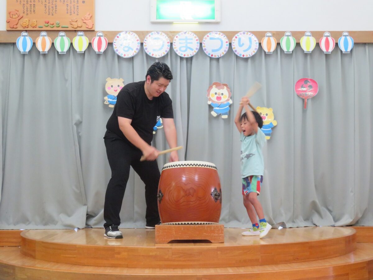 夏祭りがありました！【全園児】